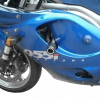 Padací chrániče - Triumph Daytona 955i, 595, T595, černé